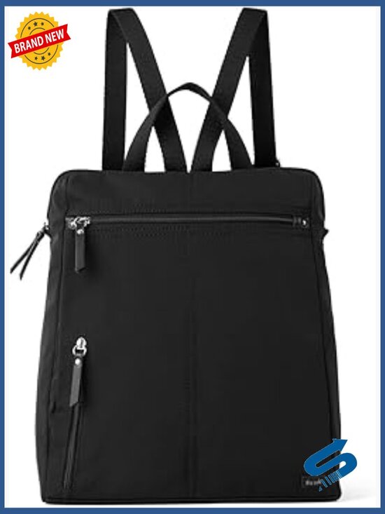 Recycled Nylon Backpack, Spacious with Adjustable Strap